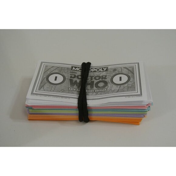 Monopoly Doctor Who Board Game BBC 50th Anniversary Edition Complete 2012 - Picture 4 of 10